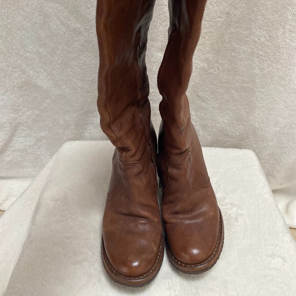 Fiorentini + Baker leather knee-high boots Sz: 5.5